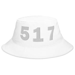 517 Area Code Bucket Hat
