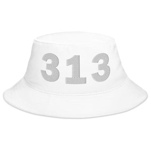 313 Area Code Bucket Hat
