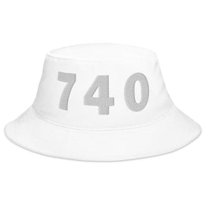 740 Area Code Bucket Hat