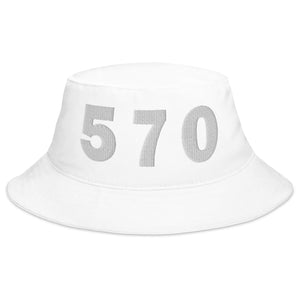 570 Area Code Bucket Hat