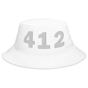 412 Area Code Bucket Hat