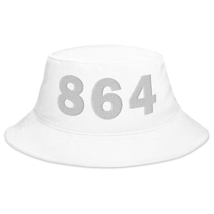 864 Area Code Bucket Hat