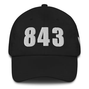 843 Area Code Carolina Dad Hat