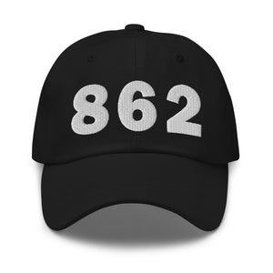 862 Area Code Dad Cap