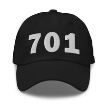 Load image into Gallery viewer, 701 Area Code Dad Hat