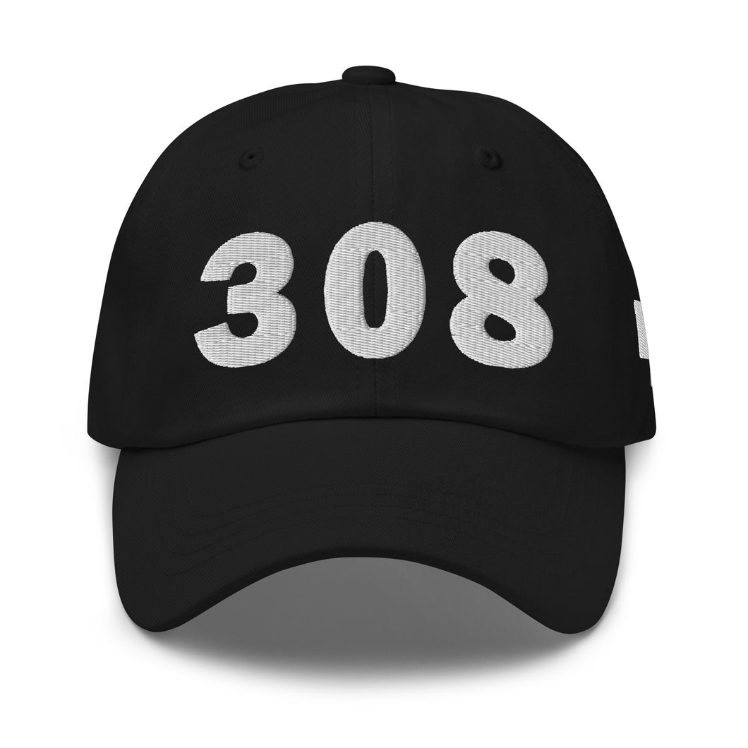308 Area Code Dad Hat