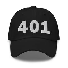 Load image into Gallery viewer, 401 Area Code Dad Hat