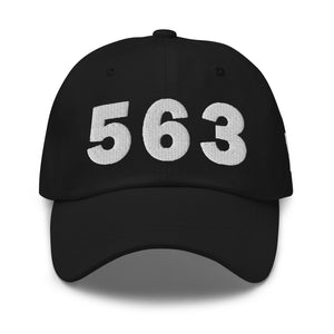 563 Area Code Dad Hat