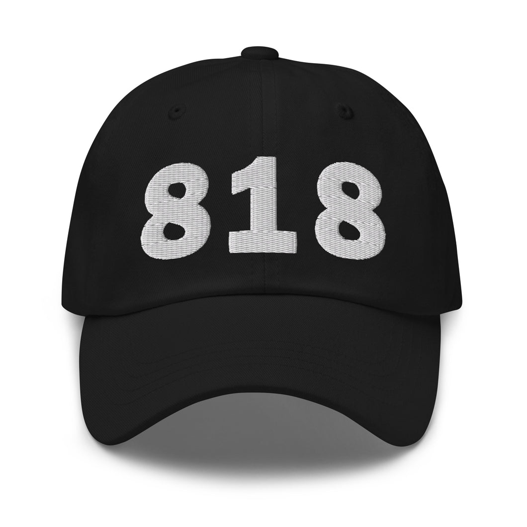 818 Area Code Dad Hat