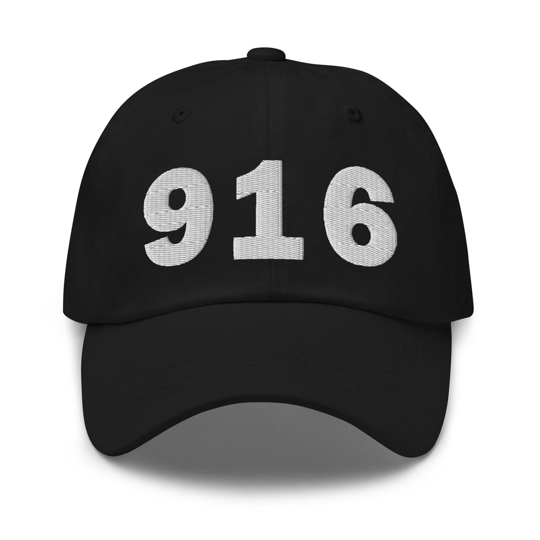 916 Area Code Dad Hat