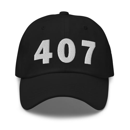 407 Area Code Dad Hat