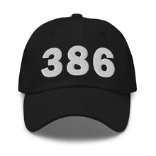 Load image into Gallery viewer, 386 Area Code Dad Hat