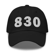 Load image into Gallery viewer, 830 Area Code Dad Hat