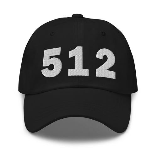 512 Area Code Dad Hat
