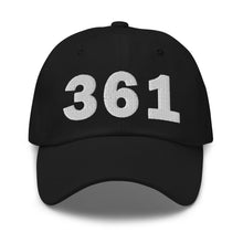 Load image into Gallery viewer, 361 Area Code Dad Hat