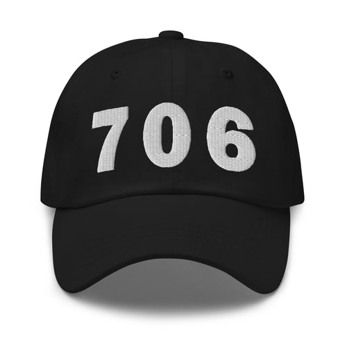 706 Area Code Dad Hat