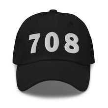 Load image into Gallery viewer, 708 Area Code Dad Hat