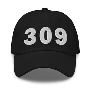 309 Area Code Dad Hat
