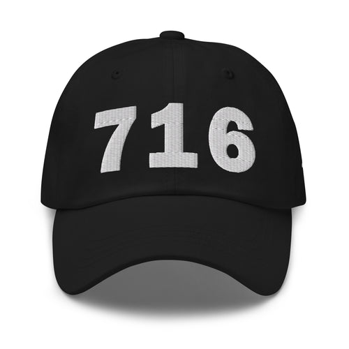 716 Area Code Dad Hat