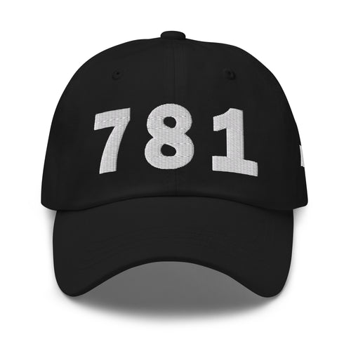 781 Area Code Dad Hat