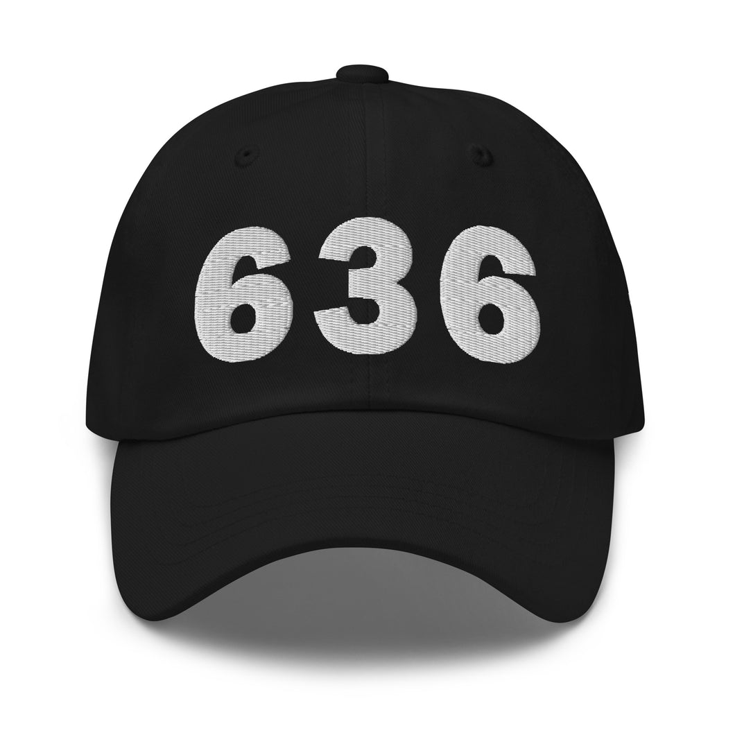 636 Area Code Dad Hat