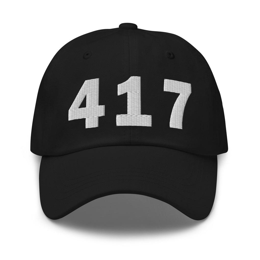 417 Area Code Dad Hat