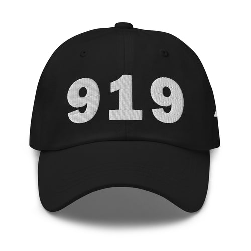 919 Area Code Dad Hat