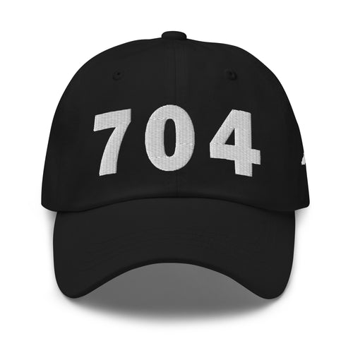 704 Area Code Dad Hat