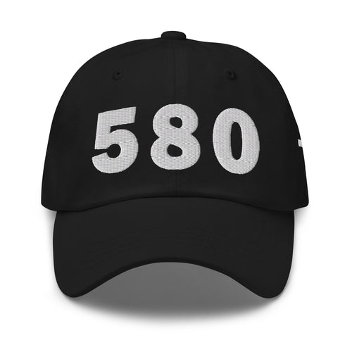 580 Area Code Dad Hat