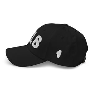 618 Area Code Dad Hat