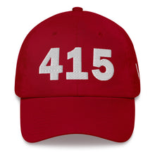 Load image into Gallery viewer, 415 Area Code Dad Hat