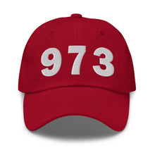 Load image into Gallery viewer, 973 Area Code Dad Hat