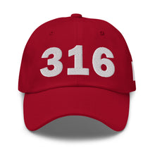 Load image into Gallery viewer, 316 Area Code Dad Hat