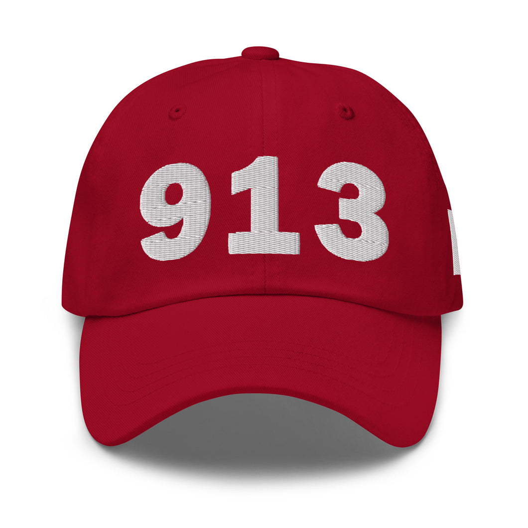 913 Area Code Dad Hat