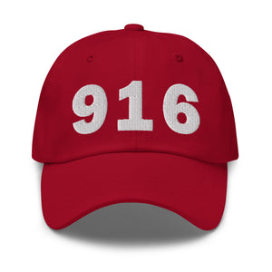 916 Area Code Dad Hat