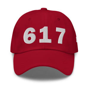 617 Area Code Dad Hat