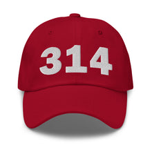 Load image into Gallery viewer, 314 Area Code Dad Hat