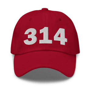 314 Area Code Dad Hat
