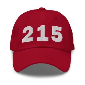 215 Area Code Dad Hat