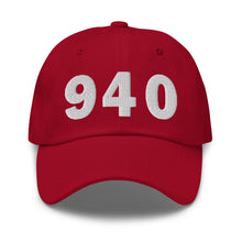 Load image into Gallery viewer, 940 Area Code Dad Hat