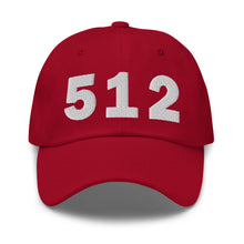 Load image into Gallery viewer, 512 Area Code Dad Hat