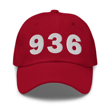 Load image into Gallery viewer, 936 Area Code Dad Hat