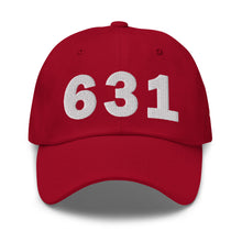 Load image into Gallery viewer, 631 Area Code Dad Hat