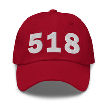 Load image into Gallery viewer, 518 Area Code Dad Hat