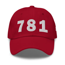 Load image into Gallery viewer, 781 Area Code Dad Hat