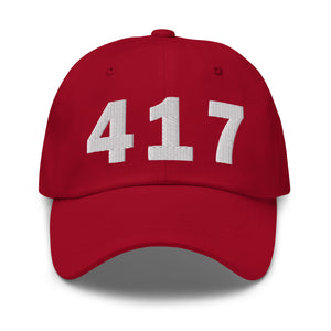 417 Area Code Dad Hat