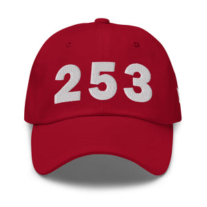 253 Area Code Dad Hat