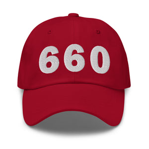 660 Area Code Dad Hat