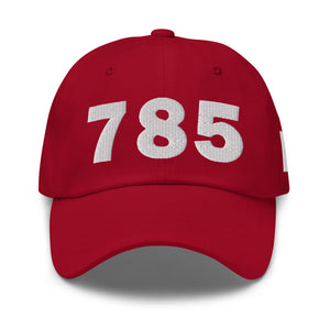 785 Area Code Dad Hat