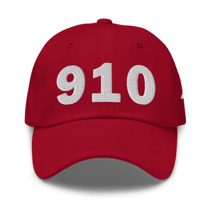 910 Area Code Dad Hat